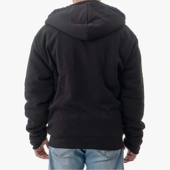 Men's Ultra Soft Sherpa Lined Hoodie size 2XL - Picture 2 of 8